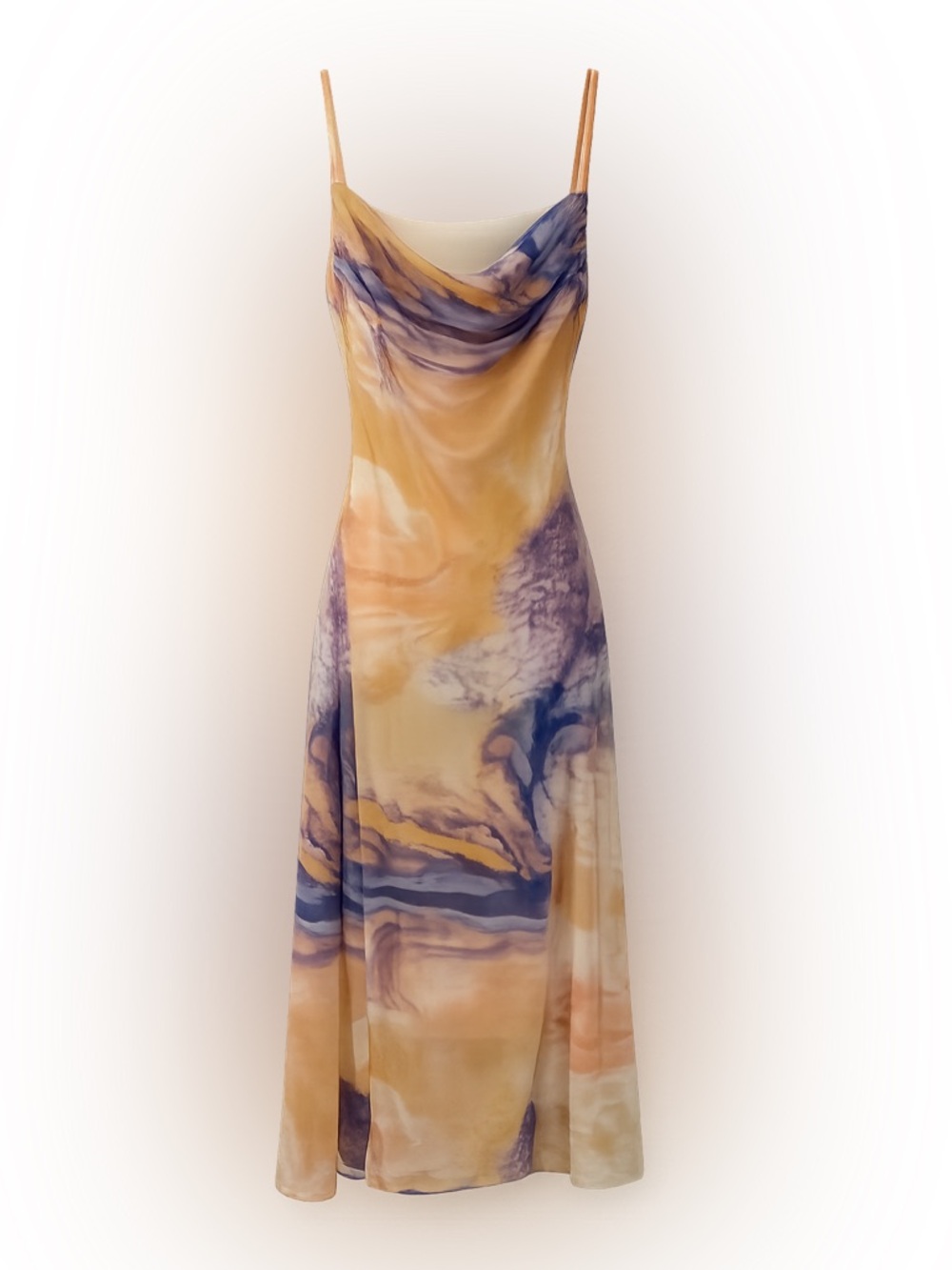 Commense Slinky Midi Sundress Dress Large
